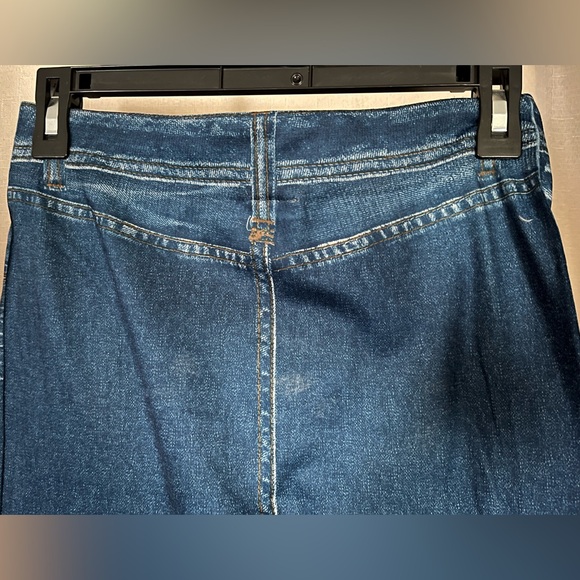 Bundle of 2 Winter Theral Denim Leggings. BLUE & BLACK. 95% polyester 5% spandex - Picture 5 of 12